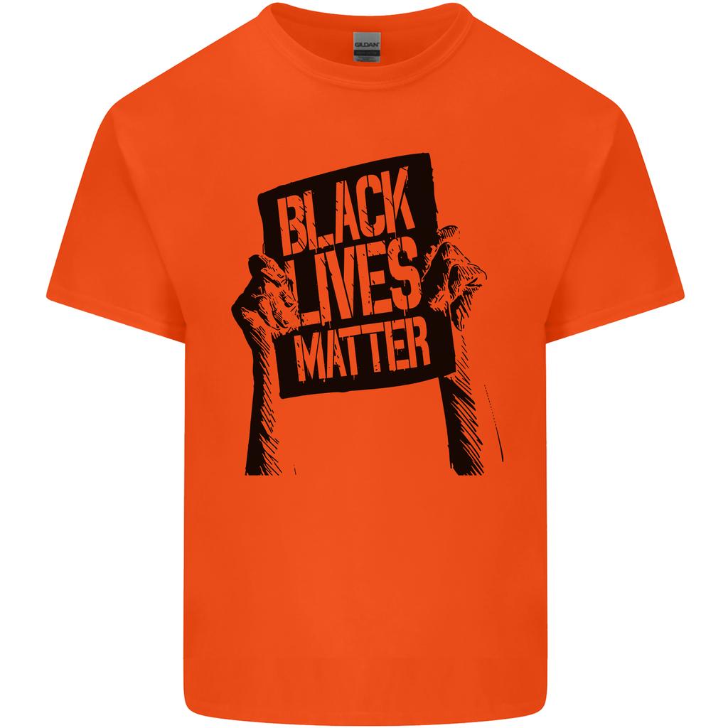 Black Lives Matter Sign Racial Equality Unisexs Light Cotton TShirt