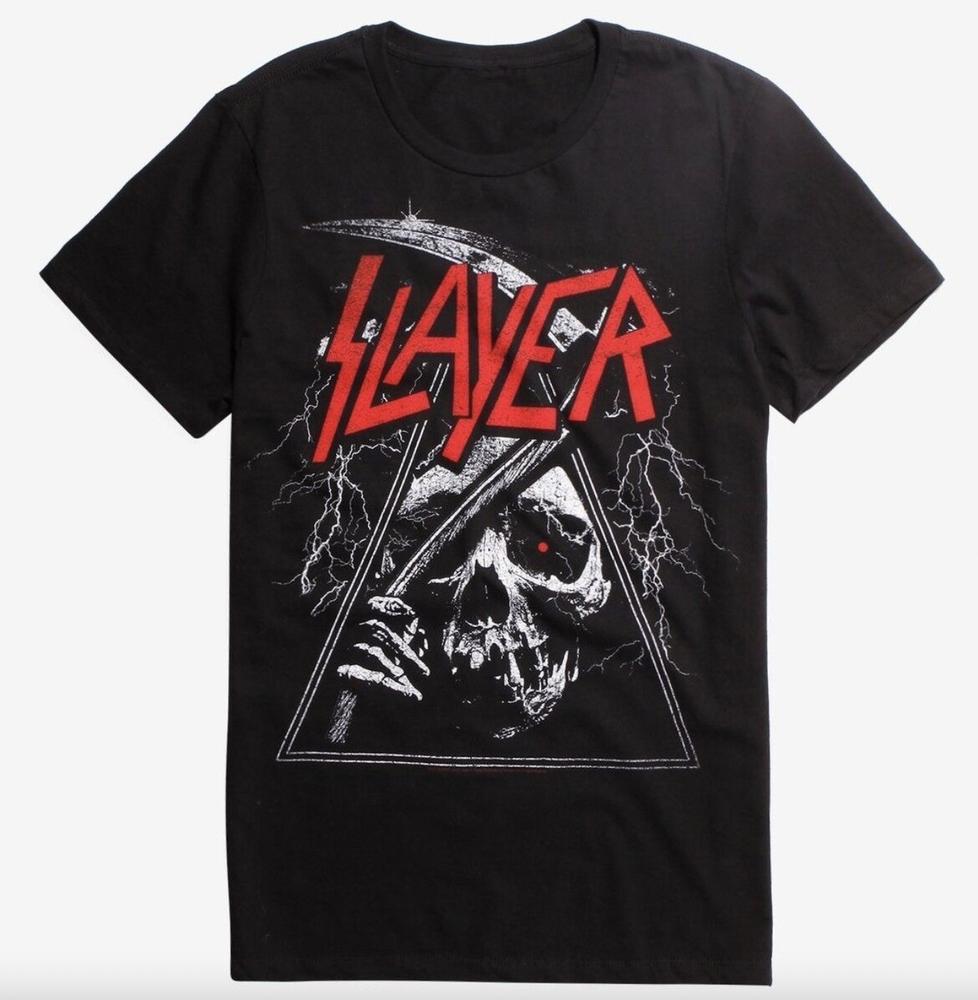 Slayer TRIANGLE REAPER T-Shirt Heavy Metal Band Licensed XXL