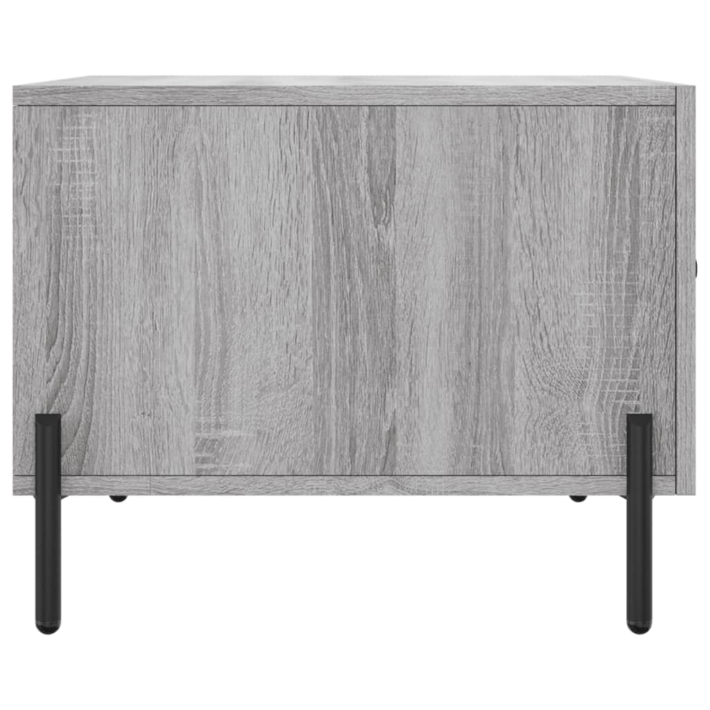  Coffee Table, Grey Sonoma Oak, 50x50x40 Cm