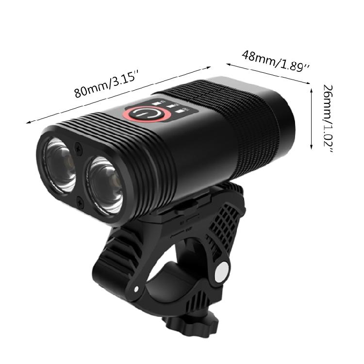 USB Rechargeable Bicycle Headlight-5 Modes Runtime 8+ Hours,Waterproof Bike for