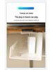 Punch-Free Under-Desk Cable Management Rack: Wire Fixing Storage Organizer
