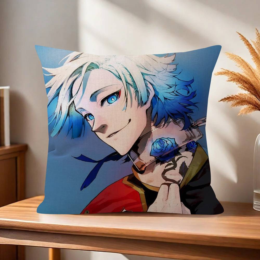 Anime mMichael cool Kaiser  Pillow Gift Home Office Decoration Bedroom Sofa Car Cushion Cover case 45x45