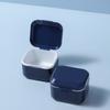 Travel Double Layer Braces Box Draining Mini Orthodontic Retainer Case Portable Denture Storage Box