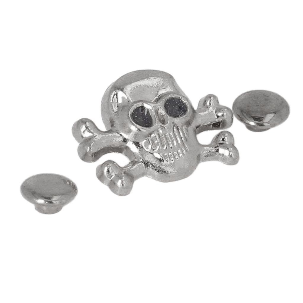 150 Sets Skull Rivets Rustproof Exquisite Fines Lther Craft Decorations for Making Shoes Clothing Bags