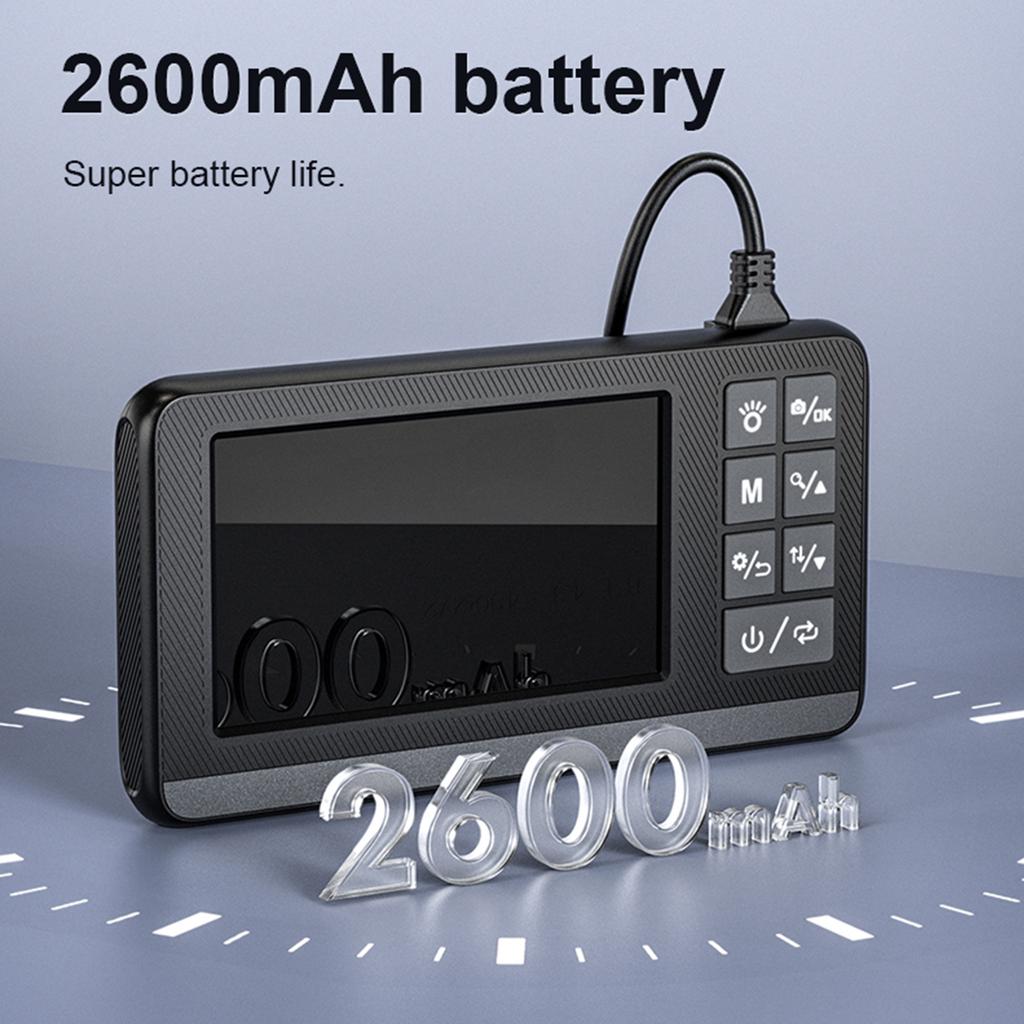 8mm Single Lens Industrial Endoscope 1080P High Definition Digital Borescope Inspection Camera Waterproof For Pipe Sewer
