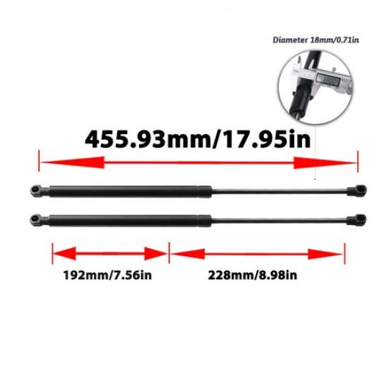 2Pcs For Lexus IS250/350 Front Hood Lift Support Gas Spring k Struts