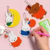12-piece Miffy Gem Cross-Stitch Keychain Making Box
