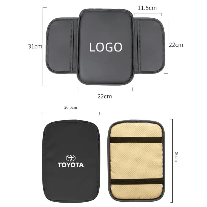 Varmt For Toyota For Toyota 2026 Nye Navkapsler Bil Armlene Matte Midtkonsoll Lær Beskyttelsespute For Toyota Gazoo Racing TR
