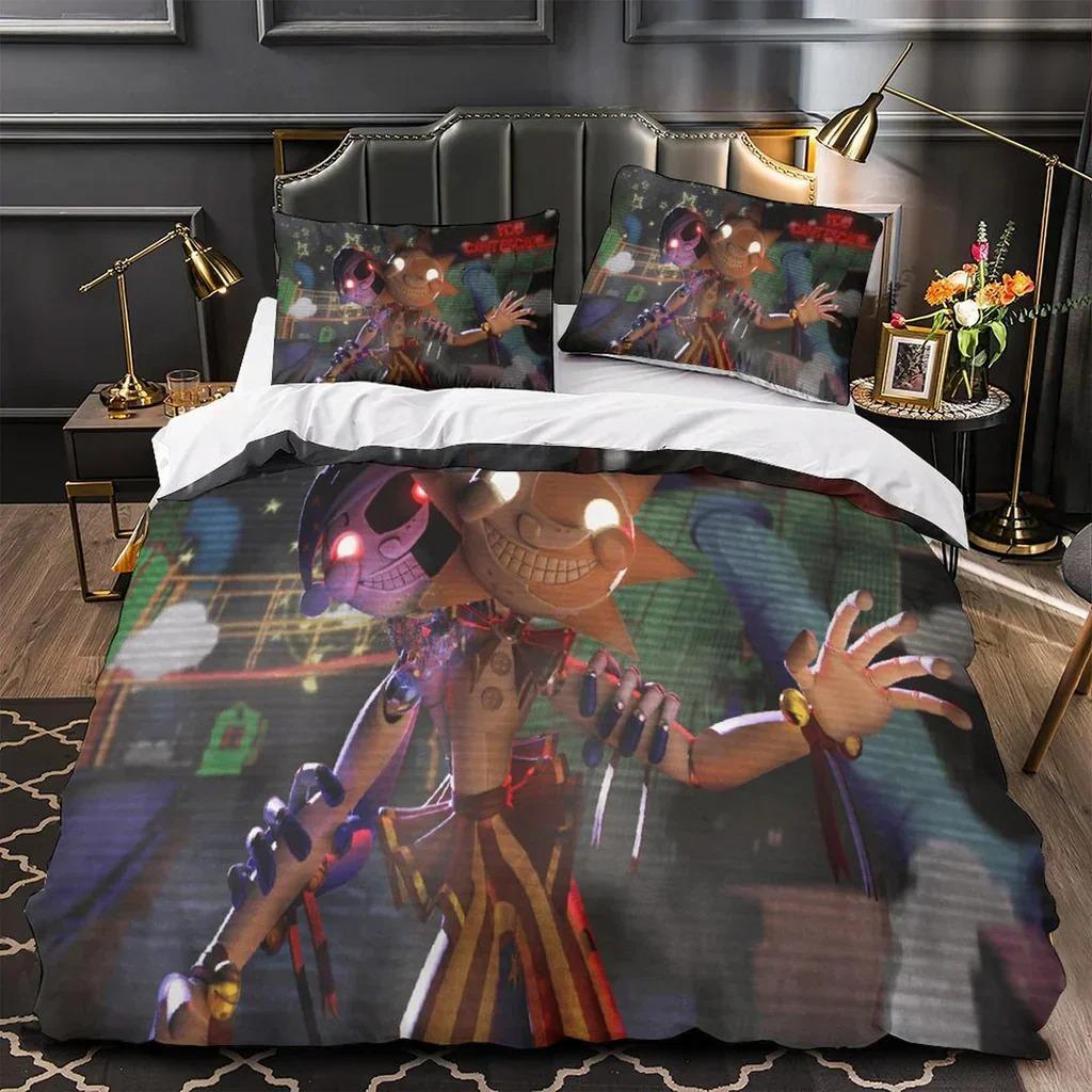 Game S-Sundrop M-Moondrop Duvet Cover Set Twin Queen King Size No Filling And Sheet Birthday Gift For Teens Bedroom Decor