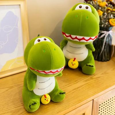 Non-Toxic Kawaii Dumb Chicken Dinosaur Animal Stuffed Plush Toy Doll Cute Quirky Gift Children Dolls Sleep Pillow Soft Room Decor Toys For Kid