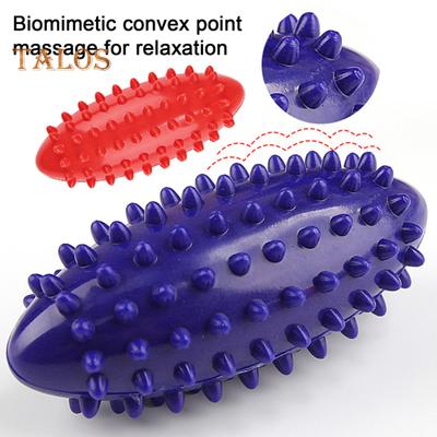 Palla da massaggio al cetriolo di mare, rilassamento dei tessuti profondi, muscoli doloranti, rilascio miofasciale, punto trigger, terapia fisica, gamba, braccio, vita, schiena, piede, corpo intero