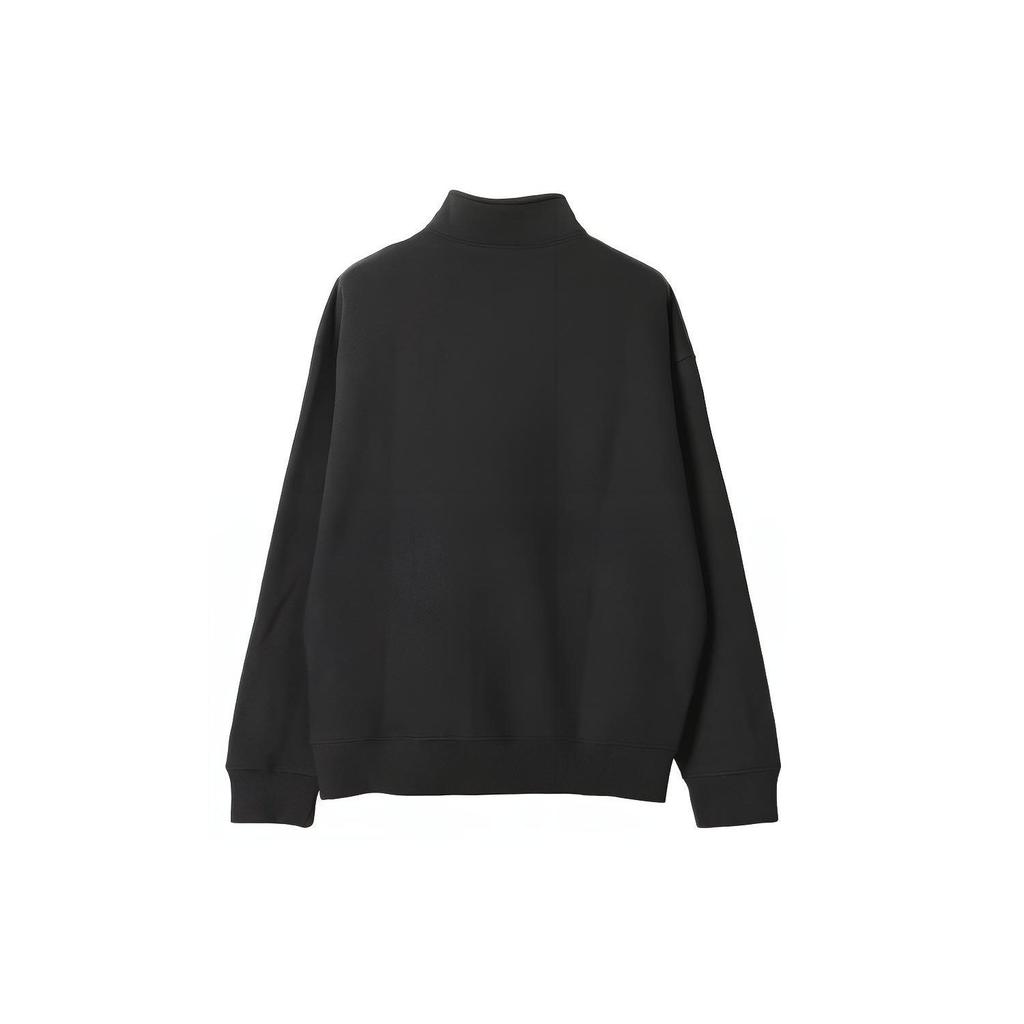 Nike Daily Vintage Sweatshirts Men's Black Stand Collar Moderate Regular DQ5210-010