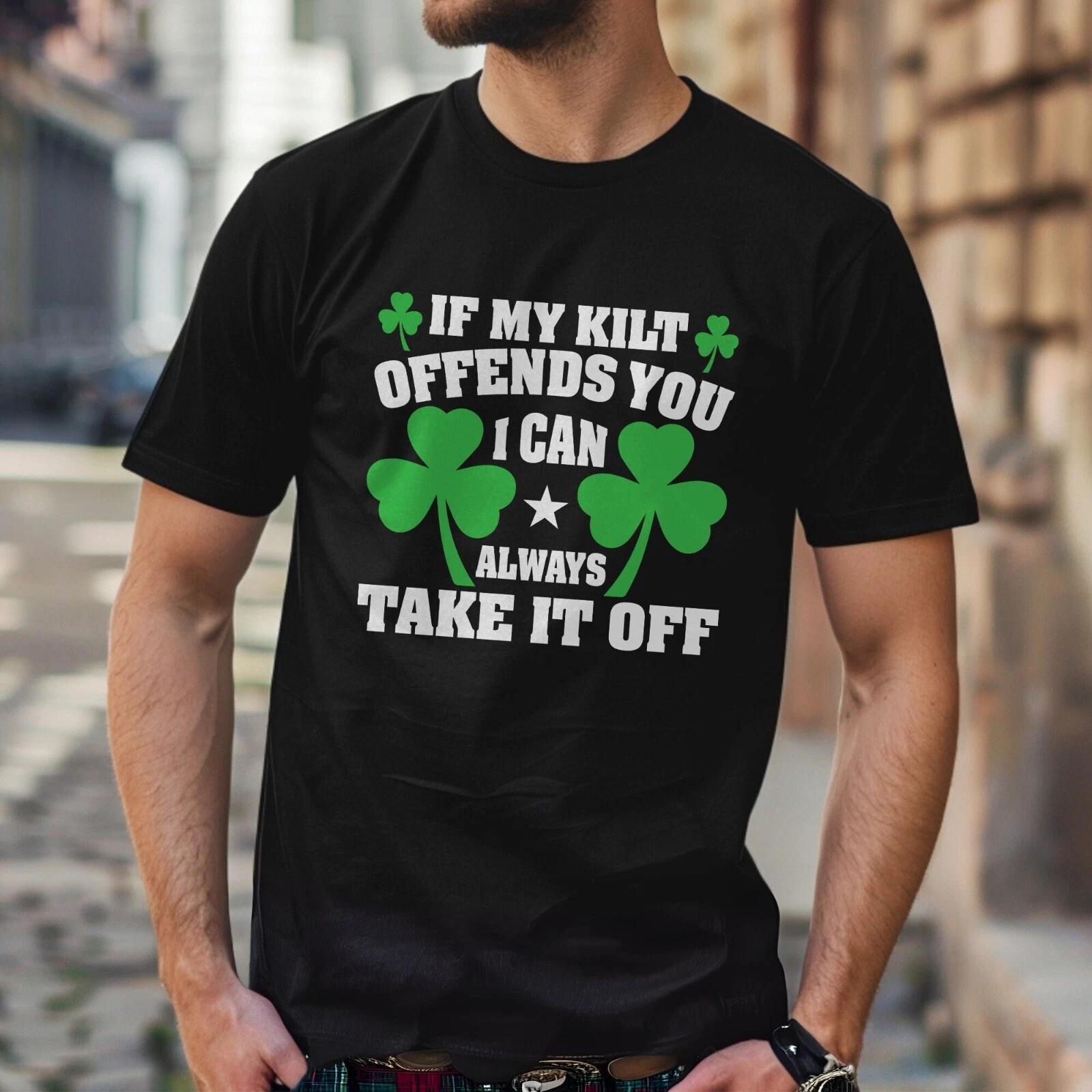 Kilt Humor T-Shirt, Scottish Culture Shirt, Outlander Fans Tee, Kilt Lovers L