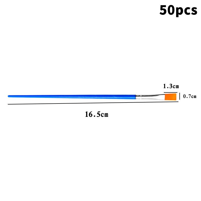 

50Pcs Painting Brushes For Painting Handcraft Arts And Craft For Artistic Multifunction Hook Line Painting Equipment