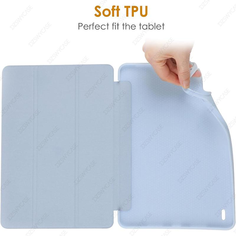 Case for Xiaomi Pad 7/7 Pro(11.2-Inch, 2024), for Xiaomi Pad 8/8 Pro(11.2-Inch, 2025)Back Tri-Fold Stand Protective Tablet Cover