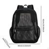 Mesh Backpack Beach Stylish Lightweight Rucksack Multifunctional Gym Bag Sports for
