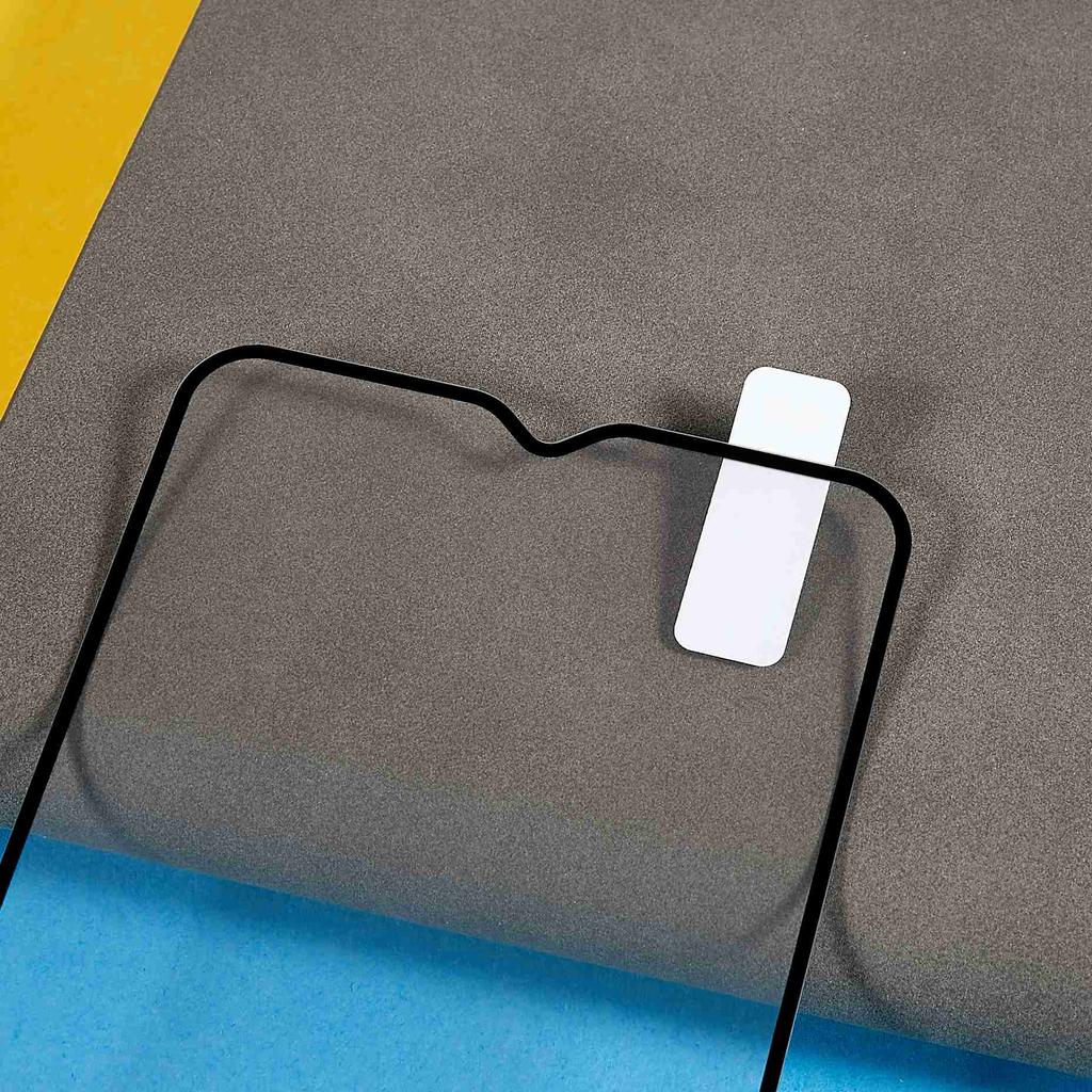 Full Covering Screen Protector For Xiaomi Poco M5 4G,Anti-explosion Full Glue Silk Printing Tempered Glass Screen Film