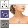 Pendant Garnet   Sterling Jewelry Gemstone Plated Gold Natural Red