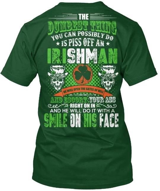 

Irishman Saint Patrick s Day Clothing TTshirt Made in the USA Size S to 5XL S