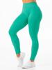 Hoch taillierte, dehnbare Yoga-Hose mit Po-Lifting, Bauchkontrolle und V-förmigem Bund