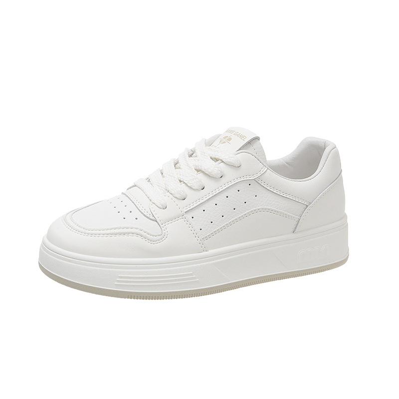 Little white shoes summer women's new summer breathable flat baseplate shoes casual versatile thin foreign style student women's shoes