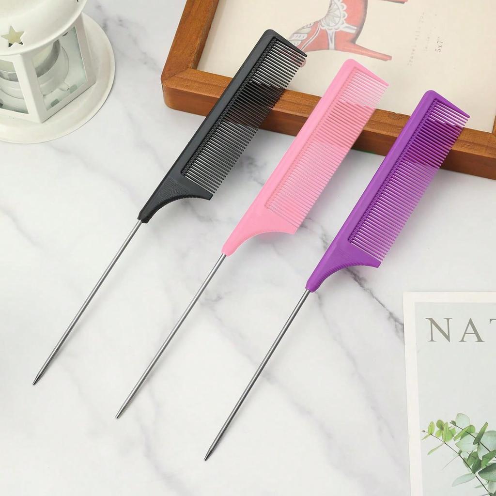 1 Piece Of Pointed Tail Hair Styling Tool, Hair Picking And Cutting Special Comb, Styling Partition Comb