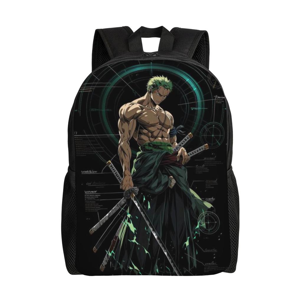 Back To School Season Snack Storage Luffy (31) Bookbag One Piece Couple Backpack