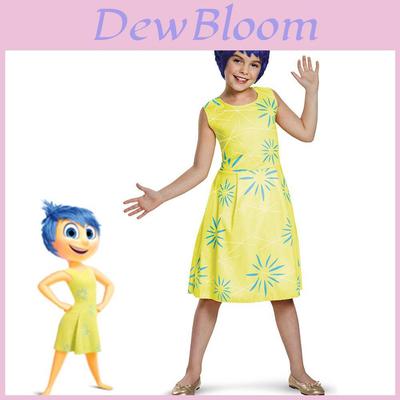 Inside Out 2 Cosplay Kostuum Jurk Voor Geestelijke Werker Team 2 Anime Personage Rollenspel