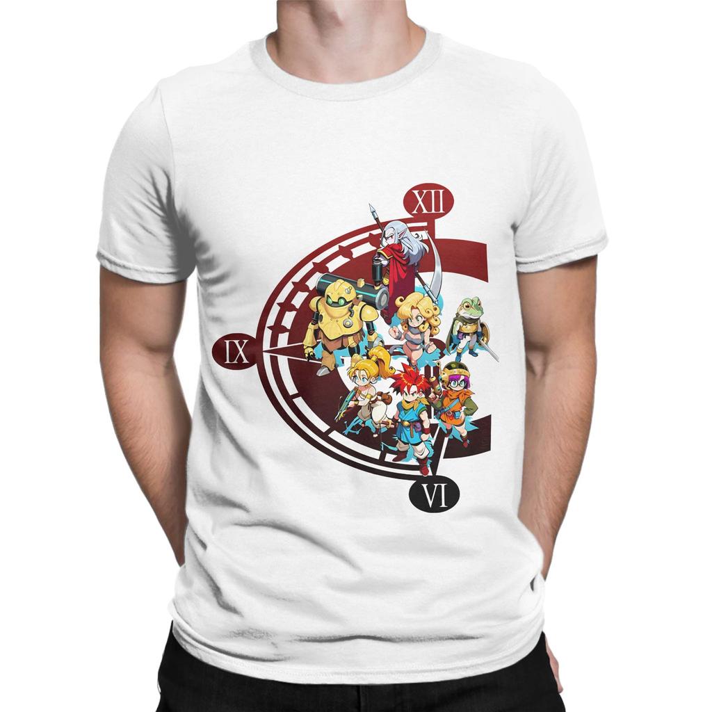 Chrono Trigger Tribute Funny Graphic 100 Cotton Tshirt Chrono Trigger Tees Tops For Unisex