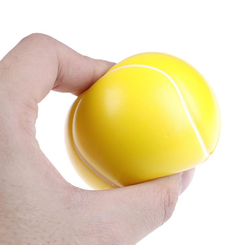 12Pcs Soft Football Basketball Baseball Tennis Toys Foam Sponge Decompression Vent Stress Balls Soccer Anti Stress Sports Toy