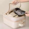Travel Shoe Bag Storage Bag Washed Diagonal Breathable Mesh Multiple Pairs of Shoes Portable Shoe Box for Business Trips