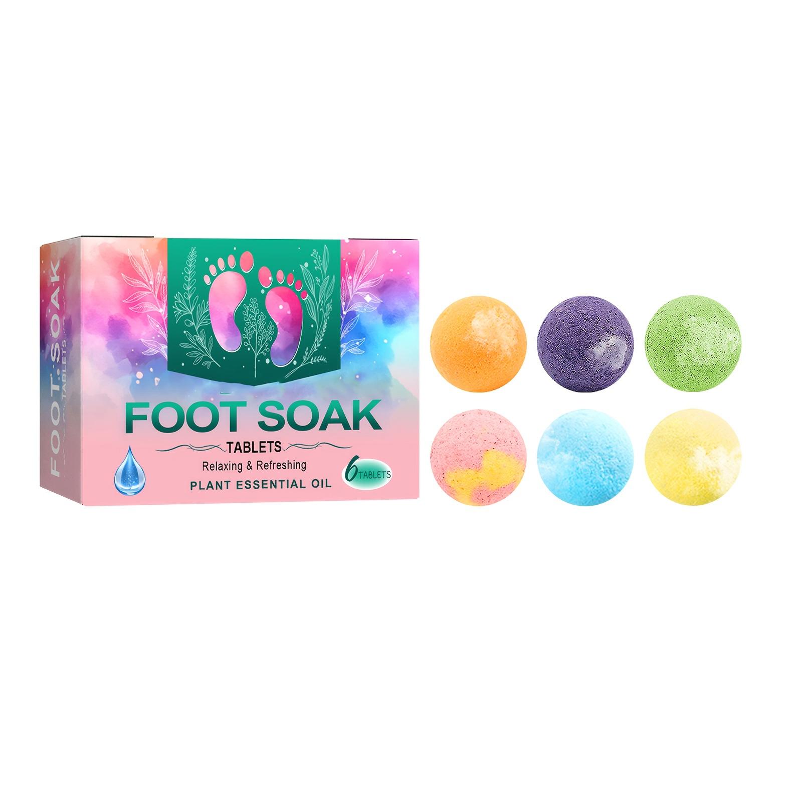 

6PCS Organic Foot Bath Ball Set One Size