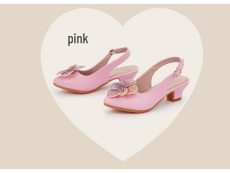 Girls' Fashion High Heels: 2025 Winter Versatile Birkenstock Sandals & Single Shoes