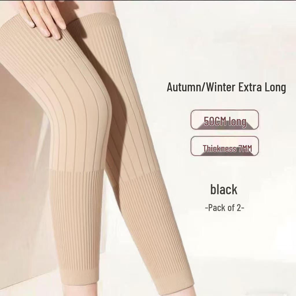 Non-slip Warm Knee Pads for Autumn & Winter - Joint Cold Protection Leg Warmers for Men & Women