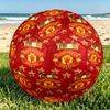 Manchester United F.C Print Size 5 Soccer Ball, PU Wear Resistant Football for Match Training and Daily Practice, Birthday Gift for Soccer Fans