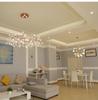 Firefly Chandelier: Modern Nordic Minimalist LED Molecular Light for Luxurious Living Room