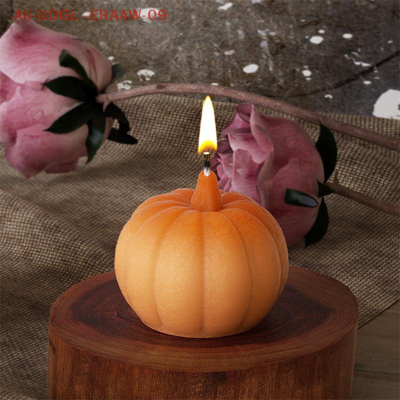3D silikonová forma na dýni pro vonné svíčky Snadné vyjmutí z formy Halloweenové pryskyřičné formy Díkůvzdání Dárky