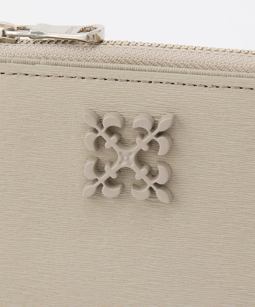 grain Monogram plate half wallet RUZ1051281A0001 Free Gray [Rashit] [Water leather]