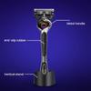 Gillette Fusion 5 Razor 1 Handle 4 Razor Heads 1 Stand