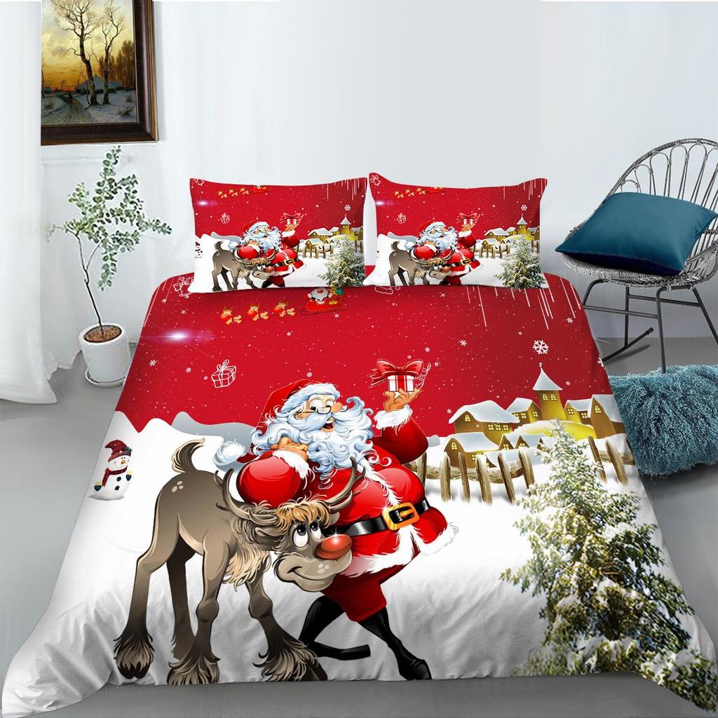 Duvet Cover Set Home Bedclothes Unique Design Christmas Home Textiles High Quality Comforter Cover Set