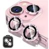 Glitter Camera Lens Protector Cover For IPhone 16 15 Pro Max 13 11 Pro 14 15 Plus 12 Mini Tempered Glass Protection Accessories