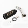 FZ1 Motorcycle Exhaust System Escape Muffler Pipe Silencer Connector Section Pipe for Yamaha FZ1
