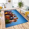 Halloween cartoon comedy adventure movie Scooby-Doo carpet is suitable for living room and bedroom doormats office balcony decorative carpet V5