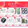 45mm Motorcycle Muffler Exhaust Pipe Header Gasket For Honda XR400R XR250R XR650R CRF250F CB1000 SXS1000