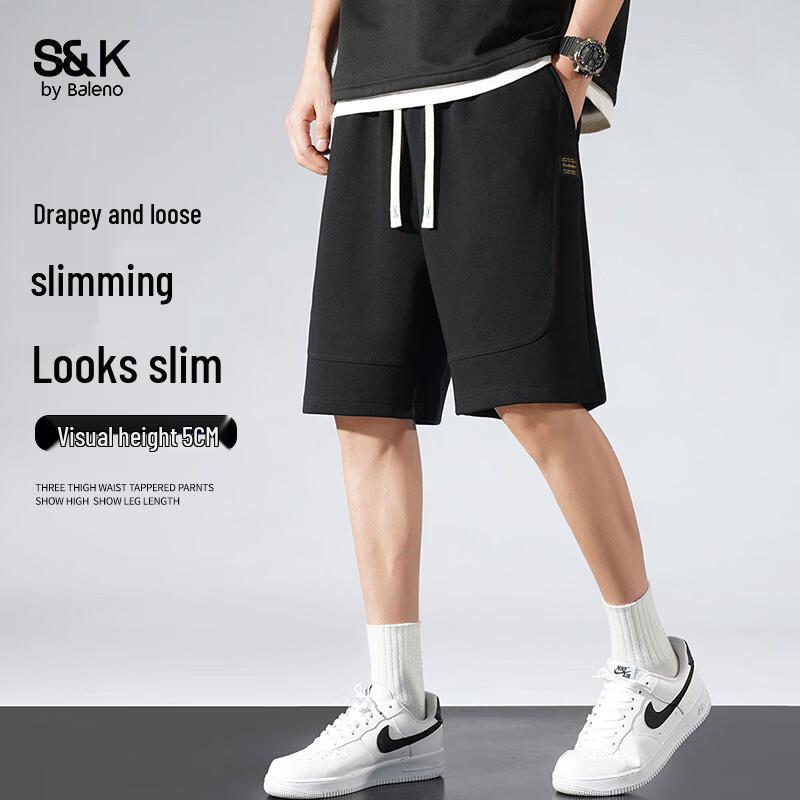 Baleno Men s S&K Cotton Blend Casual Sport Shorts 2XL