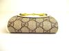 Authentic GUCCI Horsebit GG White Leather Bifold Wallet Compact Wallet #a154  Open Box