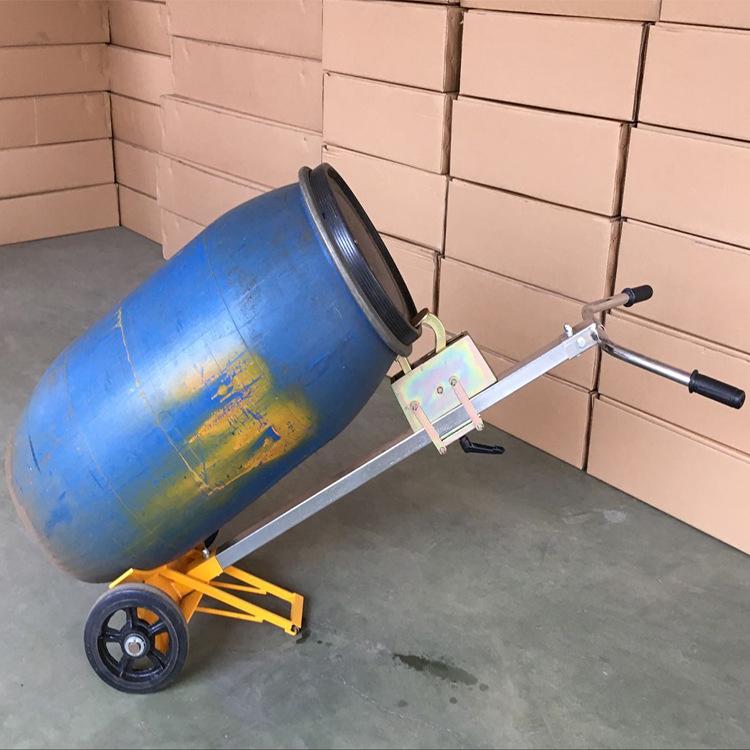 HOULAR DE450ABCD Manual Oil Drum Dolly for Iron/Plastic Barrels