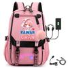 Kujō Jōtarō Anime JoJo's Bizarre Adventure Rucksack Learner School Tote Cloth Teens Outside Trip Backpack Trend Gift