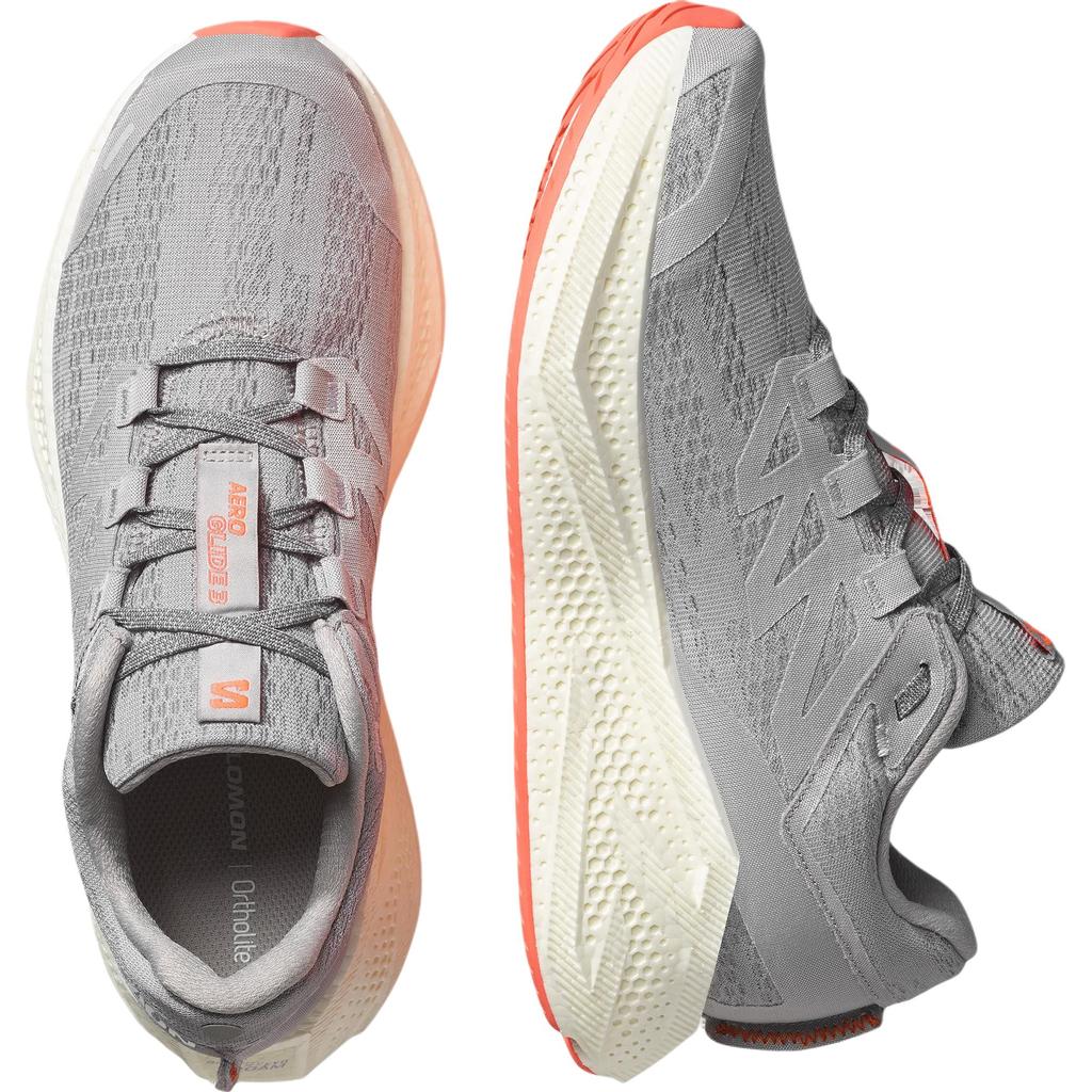 SALOMON Aero Glide 3 Versatile Comfortable Breathable Support Low-Top Running Shoes Men Running Shoes Gray 478106