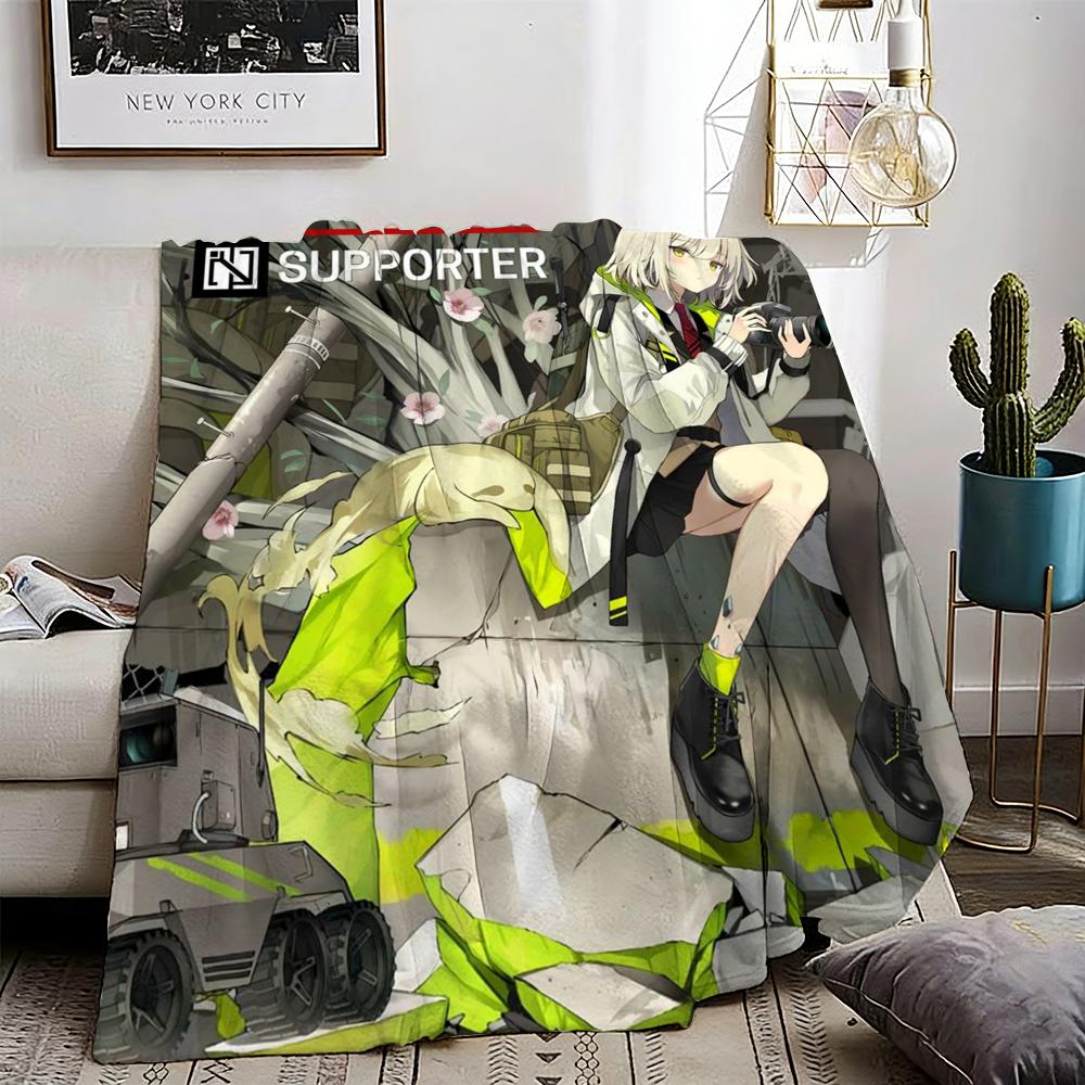 Arknights Throw Lightweight 240g Flannel Blanket Soft Skin-friendly for Summer Cooling 75X95CM